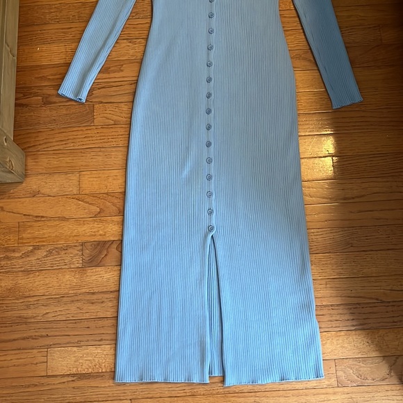 NWT Freda Marie thick long sleeve ribbed dress - Picture 4 of 7